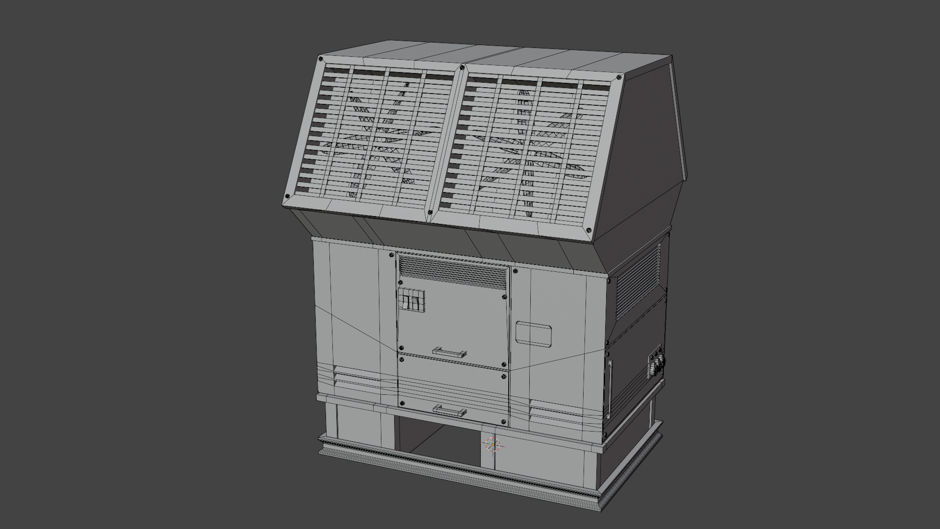 Lüftungsschacht_Wireframe
